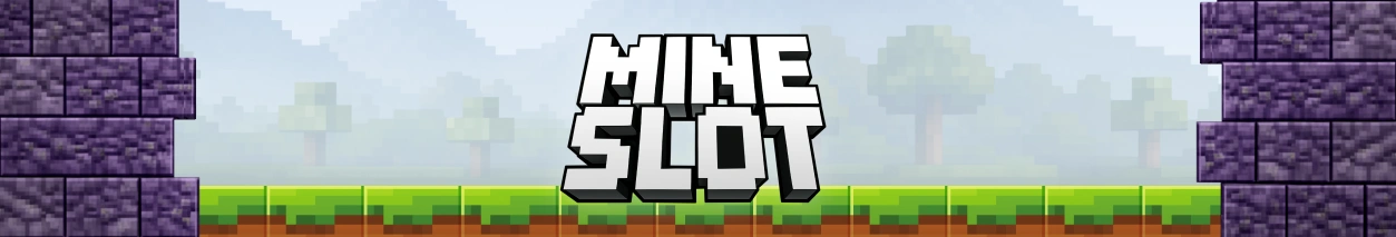 Minecraft Slot Wide Banner.